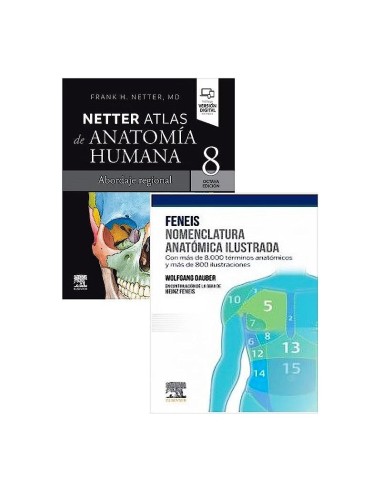 PACK NOMENCLATURA ANATOMICA ILUSTRADA 11ª ED ATLAS ANATOMIA